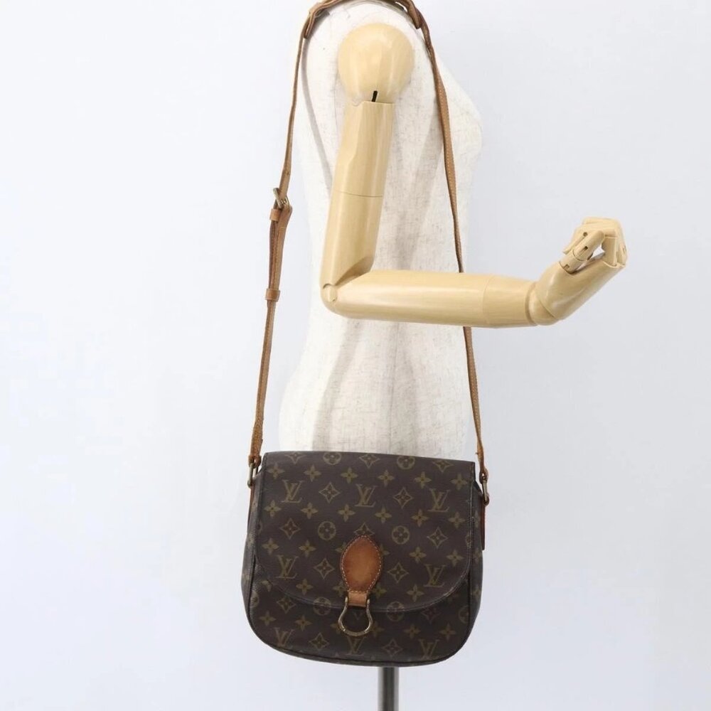 LOUIS VUITTON Monogram Saint Cloud GM Shoulder Bag